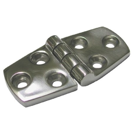 CHARNIÈRE INOX FORGE 76X38 MM épaisseur 5mm Charnières Haute Qualité  40250119