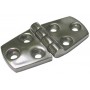 CHARNIÈRE INOX FORGE 76X38 MM épaisseur 5mm Charnières Haute Qualité  40250119