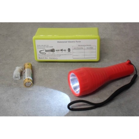 LAMPE TORCHE LED + pile et ampoule de secours - Imnasa Lampe torche et frontale  90250620