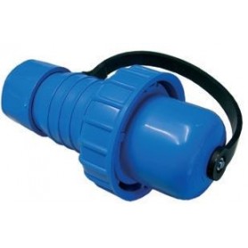 Fiche mâle étanche IP68 - Imnasa Prise 220 V et 12 V camping  64000108