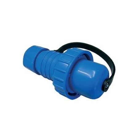 Fiche mâle étanche IP68 - Imnasa Prise 220 V et 12 V camping  64000108