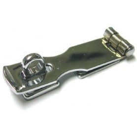 CHARNIÈRE A CADENAS LAITON CHROME 76MM Verrou, Sauterelle et Grenouillère  40250112