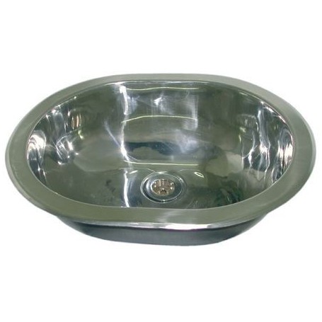 ÉVIER OVALE INOX 360 X 280 mm - Imnasa Eviers Lavabos et Robinets  44250207