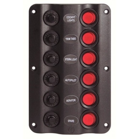 TABLEAU ÉLECTRIQUE 6 DISJONCTEURS - AAA Tableaux électriques  65000673