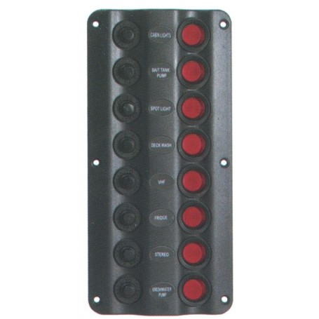 TABLEAU ÉLECTRIQUE 8 DISJONCTEURS - AAA Tableaux électriques  65000674