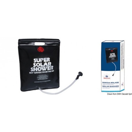 Douche solaire de 20 litres - Osculati Douche et douchette 8033137042959 52.020.20