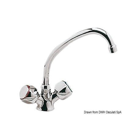 Mélangeur bec orientable 160mm - Osculati Eviers Lavabos et Robinets 8033137102332 17.335.00