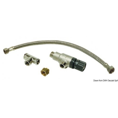 Mélangeur thermostatique pour chauffe-eaux - Ati di Mariani chauffe eau camping-car 8033137153112 50.189.58