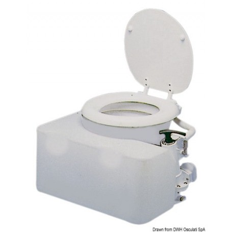 Réservoir universel pour la récupération des eaux usées - Osculati eaux grises / eaux noires 8033137152733 50.144.25