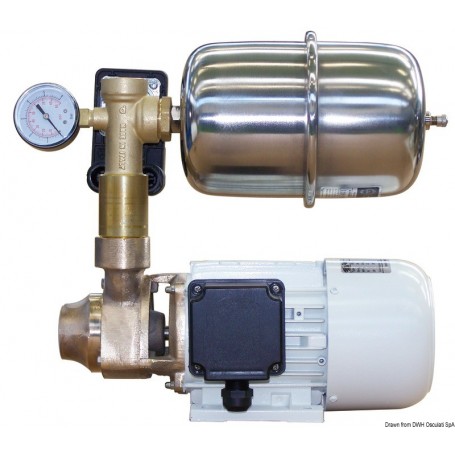 Autoclave pour distribution d'eau CEM - CEM elettromeccanica Pompes à eau , groupe d'eau 8033137094392 16.061.24
