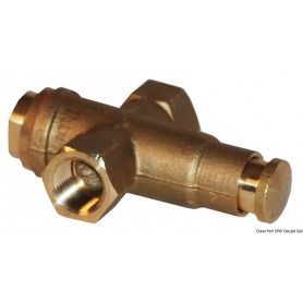 Robinet à poussoir 3/8" - Osculati Vannes & Raccords plomberie 8033137102561 17.400.03