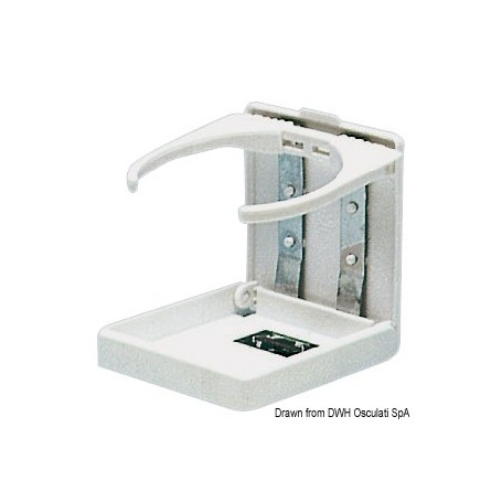 Porte-verres pliable en plastic Le lot de 4 - Osculati Rangement & fourre tout 8033137006555 48.430.05