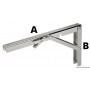 Bras pliant pour tables - Osculati table et pied de table 8033137150715 48.615.00