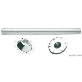 Pied de table en aluminium anodisé - Osculati table et pied de table 8033137019746 48.418.20