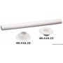 Pied de table en aluminium verni - Osculati table et pied de table 8033137019739 48.418.22