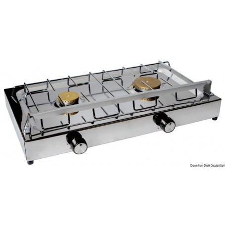 Réchaud à 2 feux - Techimpex plaque chauffante et cuisinière 8033137154065 50.281.00