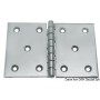 Charnières 2,5 mm 130 X90 mm - Osculati Charnières Haute Qualité  38.822.06