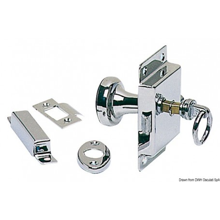 Serrure pour W.C - Osculati Serrures et loquets 8033137004872 38.227.10