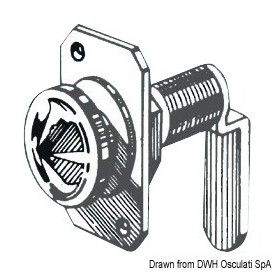 Batteuse à rotation Le lot de 2 - Osculati Serrures et loquets 8033137126956 38.131.65