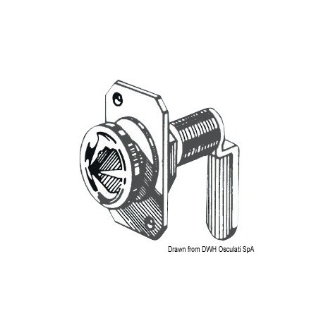 Batteuse à rotation Le lot de 2 - Osculati Serrures et loquets 8033137126956 38.131.65