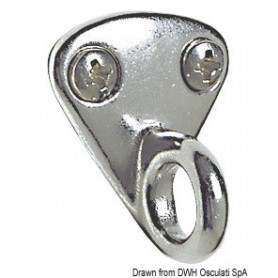 Plaquette avec anneau - Osculati Crochet et Porte-manteau 8033137128493 38.301.11