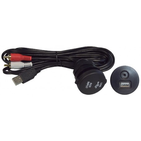 ADAPTATEUR USB/AUX 3,5MM - Imnasa Autoradio et enceintes stéréo  65000060