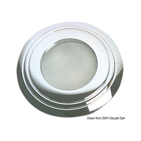 Spot Sextans R en laiton chromé 12/24 V 20 W Eclairage intérieur 8033137084713 13.470.01