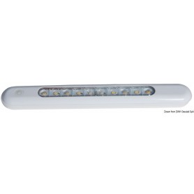 Plafonnier à LED à poser étanche 310x40x15 mm - Osculati Eclairage extérieur étanche 8033137042065 13.192.20