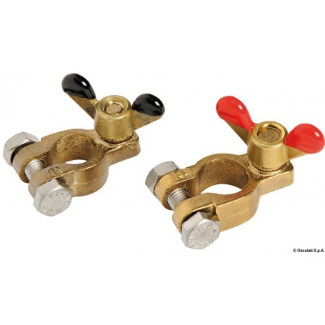 Couple cosses batterie bronze Le lot de 2 - Osculati batterie, bac et cosses 8033137010866 14.386.00