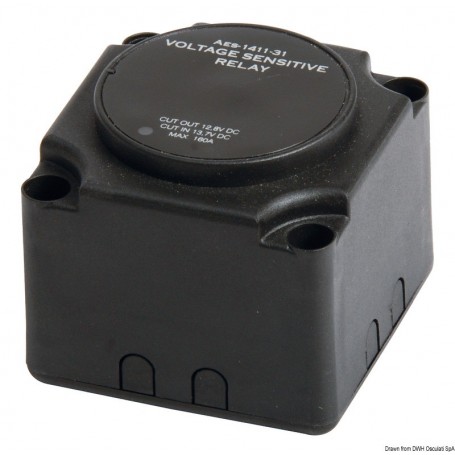 Voltage Sensitive Relay - Osculati Chargeurs batteries & répartiteurs de charges bateau camping car 8033137037399 14.921.90