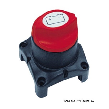 Coupe-batterie commandé électriquement à distance - Osculati Coupe-batteries / Coupleurs 8033137037375 14.386.08