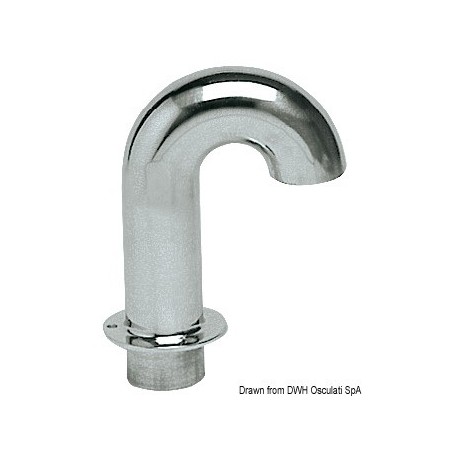 Passe-câble à pipe inox - Osculati Prise 220 V et 12 V camping 8033137091247 14.481.92