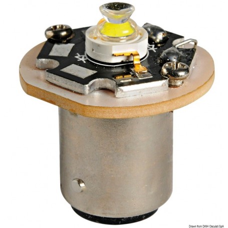 Ampoule LED p. feux de mouillage BA15D - Osculati ampoule-led-basse-consommation-12-24V 8033137033094 14.223.00