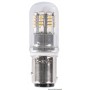 Ampoule LED BAY15D pivots désaxés pour feux de navigation - Osculati ampoule-led-basse-consommation-12-24V 8033137047466 14.444.