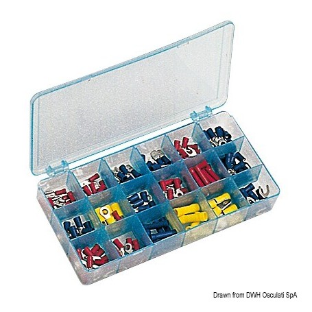 Cosse assortiment de 175 cosses - Osculati Cosses et Cables électriques 8033137001949 14.303.18