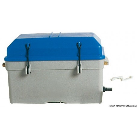 Boîte à batterie étanche - Osculati batterie, bac et cosses 8033137199271 14.545.00