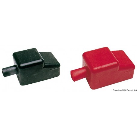 Paire de capuchons 5 PAIRES - Osculati batterie, bac et cosses 8033137010521 14.990.78