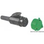 Fiche fem. 13 pôles remorque Le lot de 2 - Osculati accessoires remorque 8033137224126 14.191.02