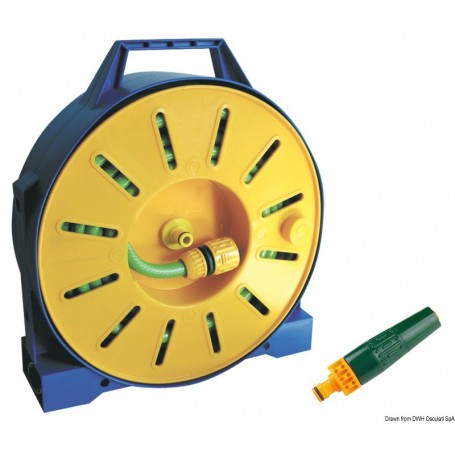 Tuyau en PVC armé sur tambour enrouleur - Osculati Pompe de lavage et tuyau  36.703.00