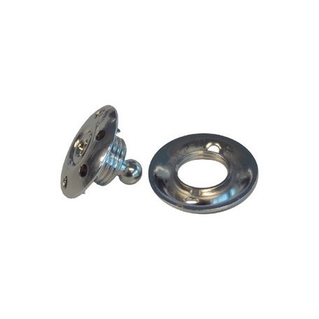 MÂLE AEREO TENAX 20mm LAITON CHROMÉE - tenax Accessoires Capotes et Auvents  28000277