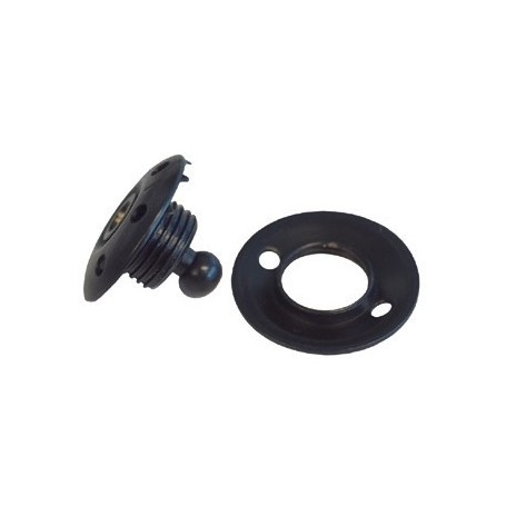 MALE AEREO TENAX 20mm LAITON NOIR - tenax Accessoires Capotes et Auvents  28000281