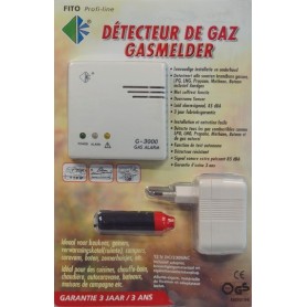 Détecteur de gaz 12/220V - Imnasa La sécurité  90250793