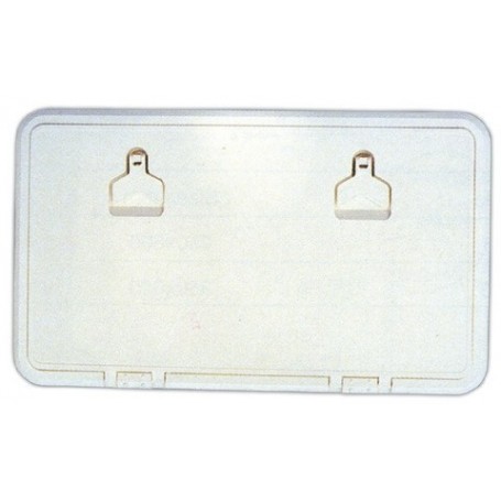 PORTE RANGEMENT 360 X 600 mm BLANC - Imnasa coffre et trappe  2029799