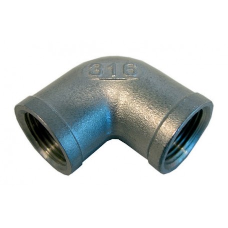 COUDE FEMELLE INOX 90º Vannes & Raccords plomberie  43251020