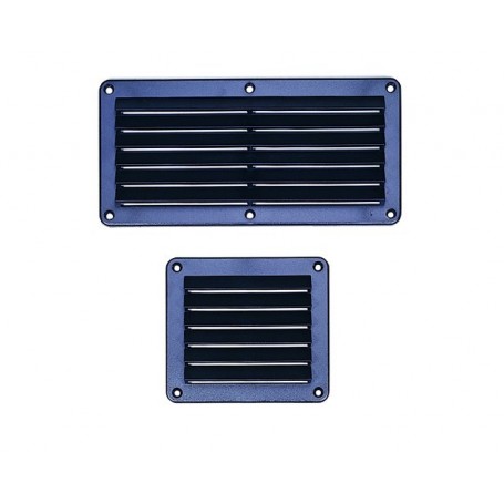grille de ventilation ABS noir ou Blanc Dimension:201X101 mm NOIR40250401