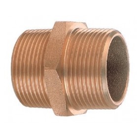 Mamelon male bronze Vannes & Raccords plomberie  43250521