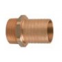 Raccord annelé Bronze Vannes & Raccords plomberie  43250400