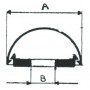 RONDELLE + ENJOLIVEUR VIS PLATE Diamètre:14 mm 1006367