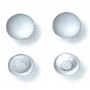 RONDELLE PLASTIQUE + CACHE VIS Diamètre:14 mm 1006369