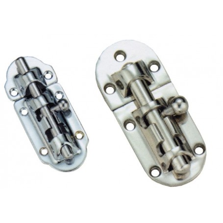 TARGETTE LAITON CHROMÉ 3" et 4" - Imnasa Serrures et loquets  40250190